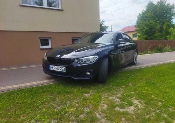 BMW Seria 4 cena 67000 przebieg: 236200, rok produkcji 2015 z Wojnicz małe 56